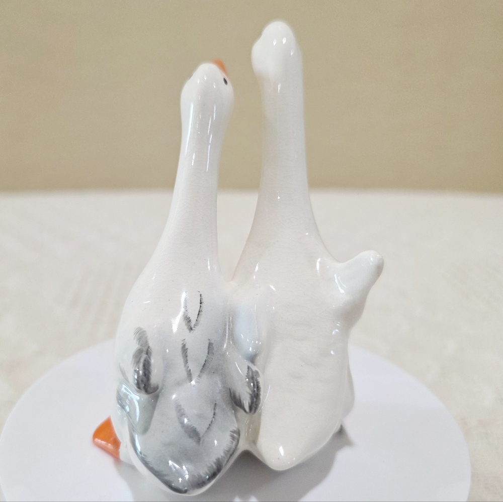 1940's Beswick England Two Geese Mom Dad #820 by Arthur Gredington - Picture 4 of 12